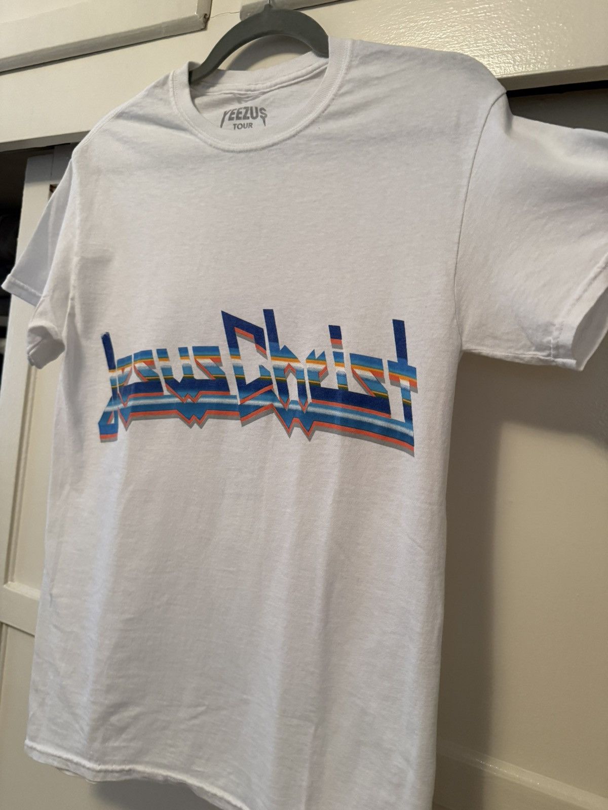 Band Tees × Kanye West RARE Kanye West YEEZUS Tour Tee White Jesus Christ Size US S / EU 44-46 / 1 - 4 Thumbnail