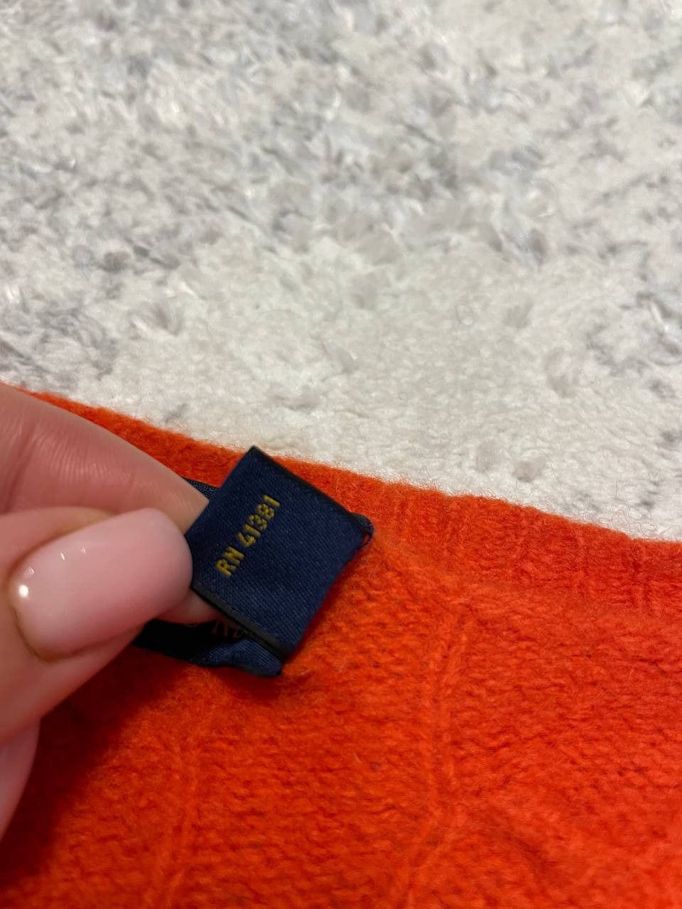 Polo Ralph Lauren Women's Polo Ralph Lauren V-neck Sweater, Merino, Cashmere Size L / US 10 / IT 46 - 12 Thumbnail