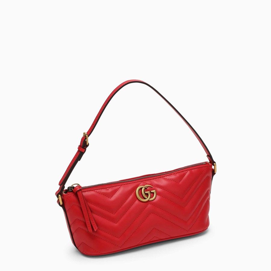 Gucci o1d2blof0824 Size: OS / GG Marmont Small Shoulder Bag in Red Size ONE SIZE - 2 Thumbnail