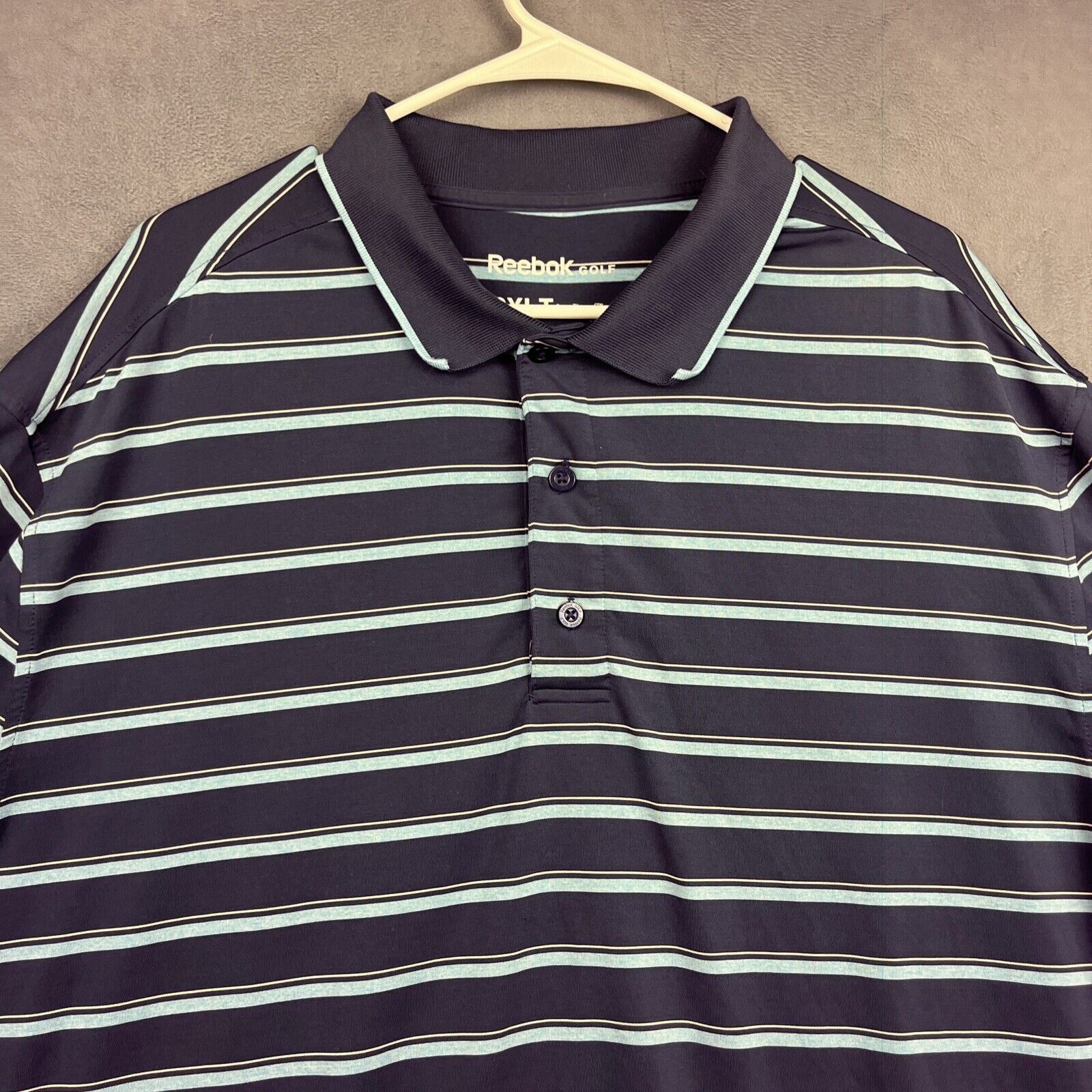 Reebok Reebok Golf Performance Polo Shirt 2XLT Stretch Casual Prep Size US XXL / EU 58 / 5 - 4 Thumbnail