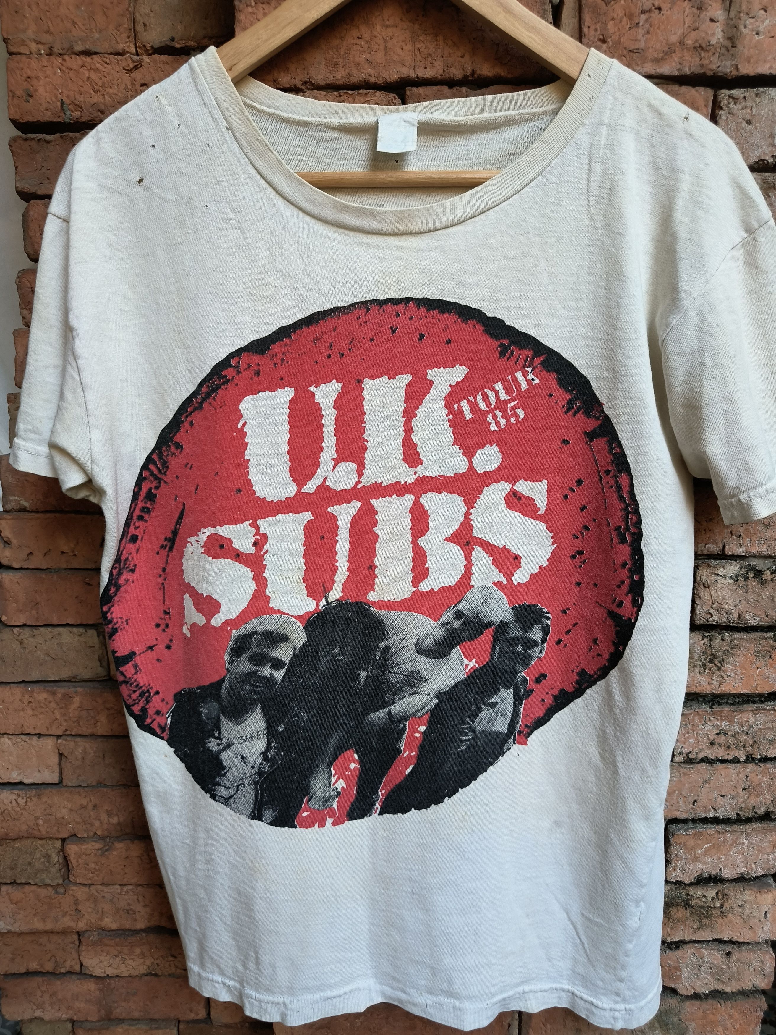 Band Tees Vintage 80s U.K. Subs tour t shirt Size US L / EU 52-54 / 3 - 1 Thumbnail