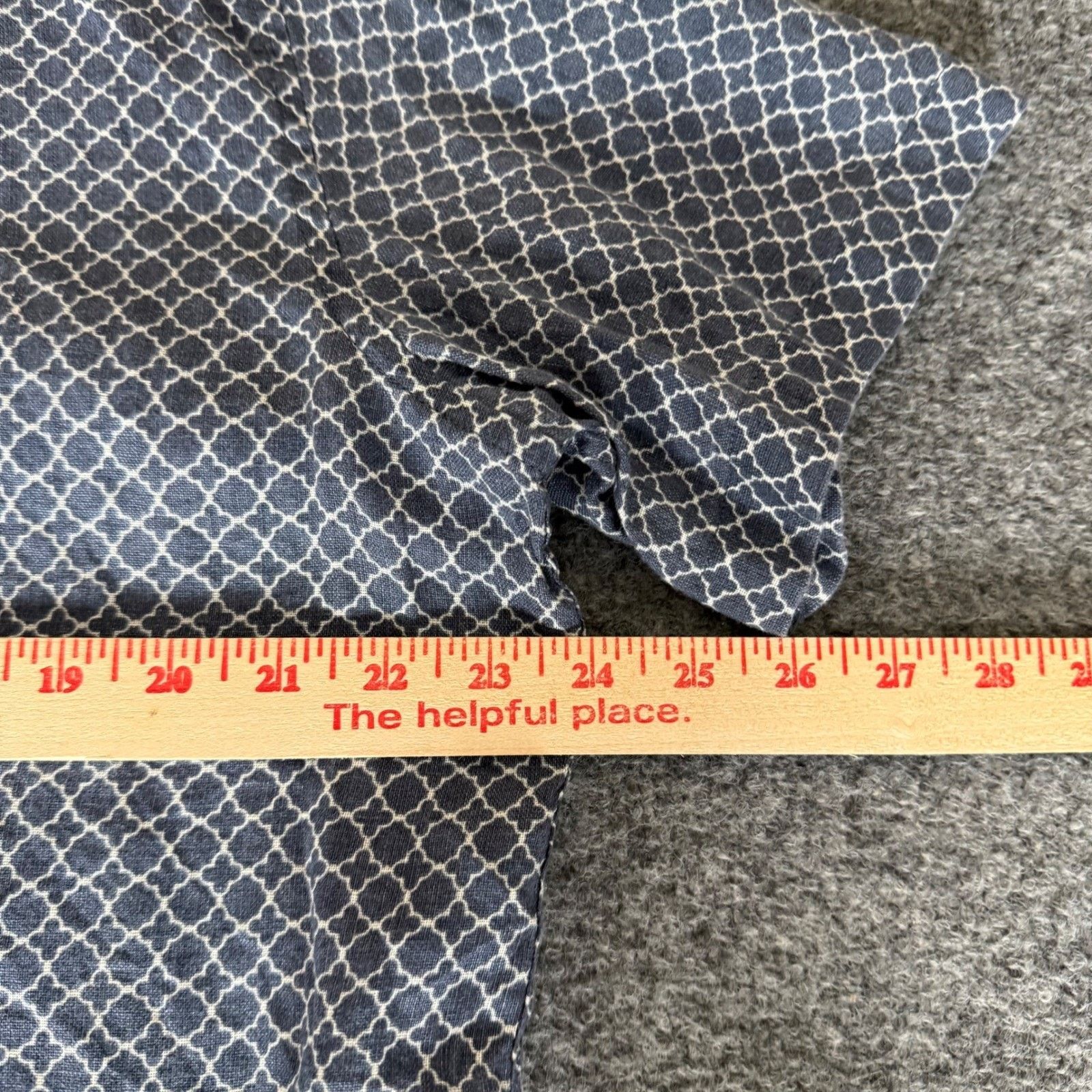 Other Daniel Hechter Paris Linen Shirt Mens XL Geometric Casual Size US XL / EU 56 / 4 - 5 Thumbnail