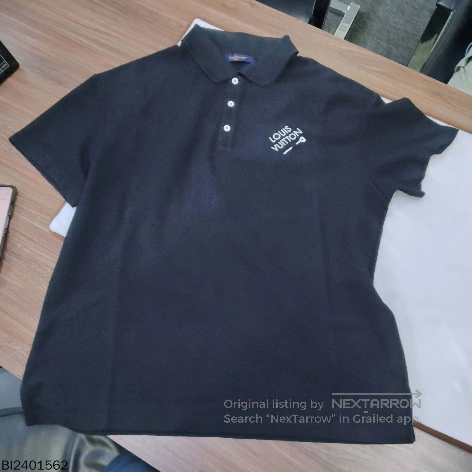 Louis Vuitton louis vuitton embroidered logo polo shirt M. Size US M / EU 48-50 / 2 - 1 Thumbnail