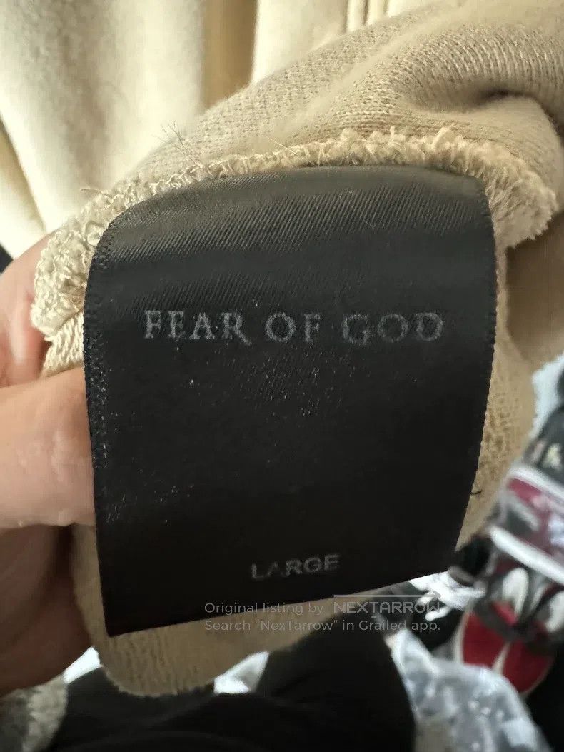 Fear of God Fear of God Khaki limited edition sweatshirt Size US L / EU 52-54 / 3 - 4 Thumbnail