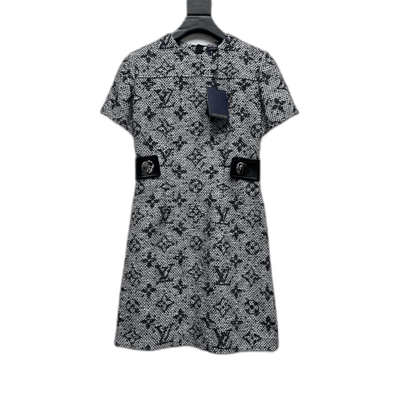 Louis Vuitton Louis Vuitton Knit Half-Zip Dress Size M / US 6-8 / IT 42-44 - 1 Thumbnail
