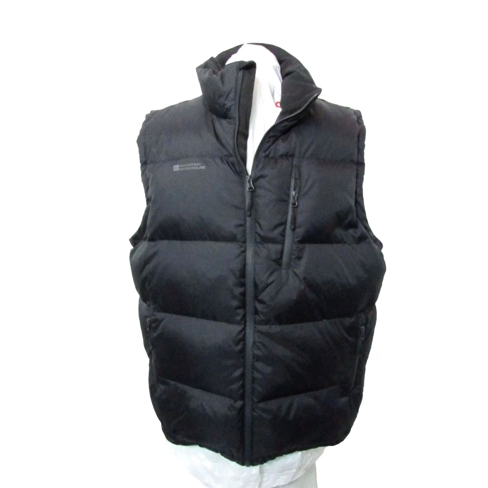 Vintage VINTAGE Mountain Warehouse Vest Mens XL Extreme Down Black Coat Jacket Size US XL / EU 56 / 4 - 2 Thumbnail