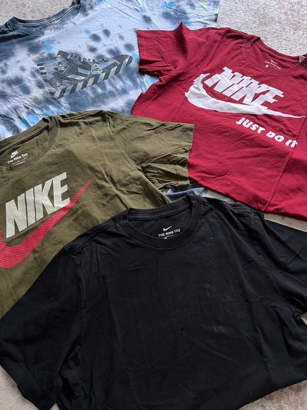 Nike Nike Sz L / S / M Lot x4 T-Shirt Size US M / EU 48-50 / 2 - 2 Thumbnail