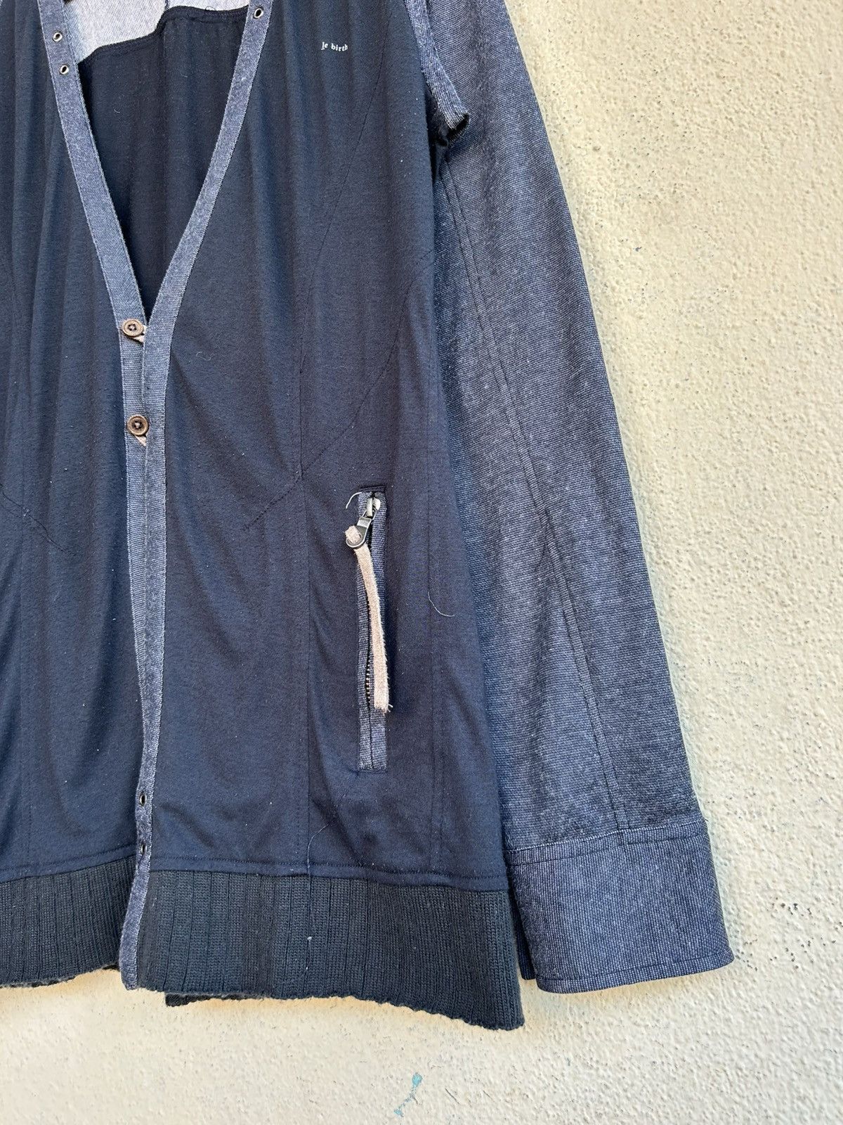 Designer × Japanese Brand PPFM le birth Cardigan Size L / US 10 / IT 46 - 4 Thumbnail