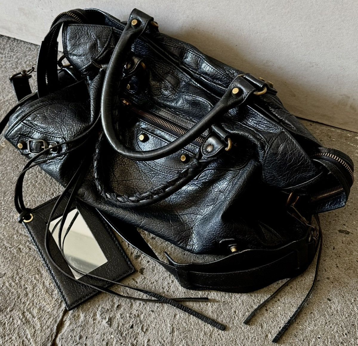 Balenciaga Balenciaga - 2000’s - Classic Motorcycle City - Lambskin Bag Size ONE SIZE - 18 Thumbnail