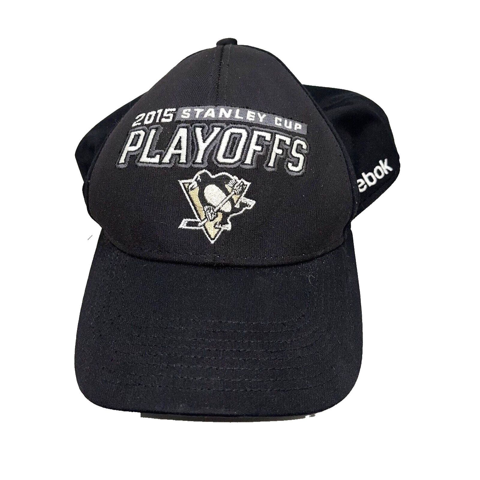 Reebok Pittsburgh Penguins NHL 2015 Stanley Cup Playoffs Reebok Hat Size ONE SIZE - 4 Thumbnail