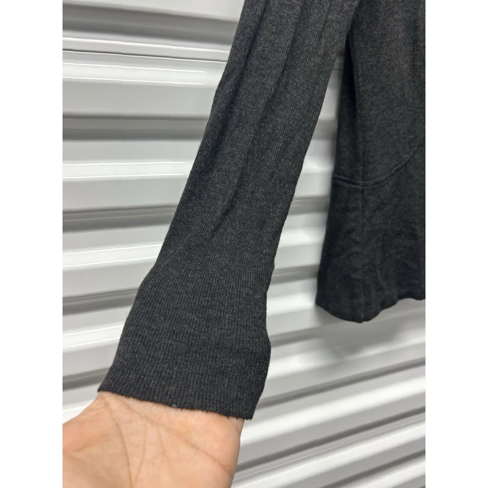 Anthropologie VINTAGE Women’s Lola & Sophie NY Anthropologie Charcoal ButtonUp Sweater Jacket XS Size XS / US 0-2 / IT 36-38 - 4 Thumbnail