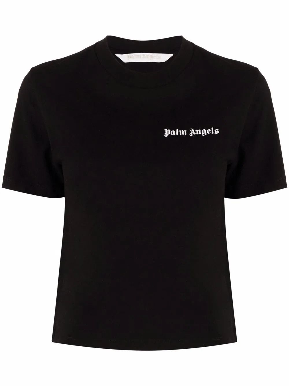 Palm Angels o1y1225 Crewneck T-Shirt in Black Size S / US 4 / IT 40 - 1 Thumbnail