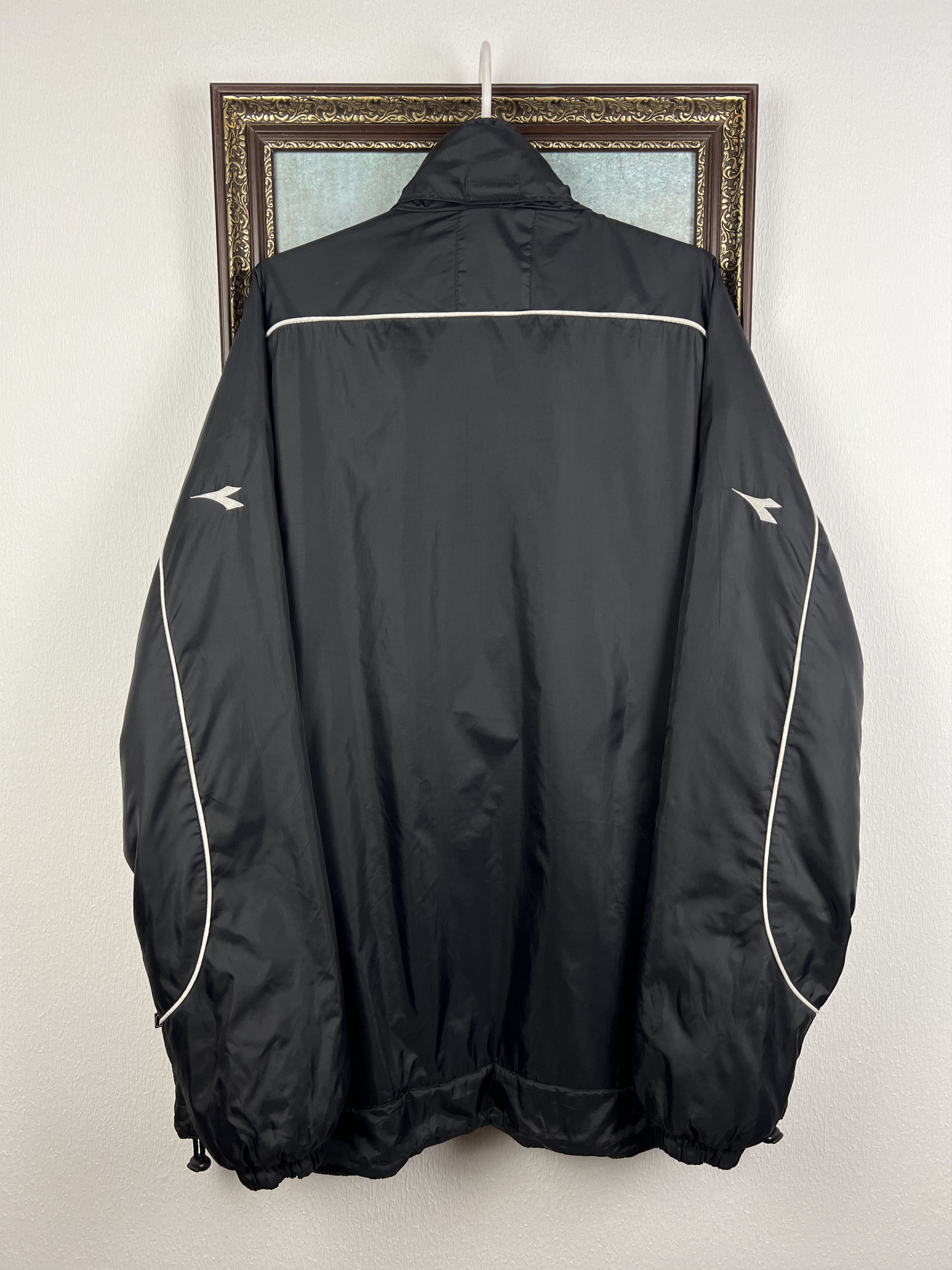Diadora Vintage Udinese Football Jacket Soccer Track Top Maglia Rare Size US XXL / EU 58 / 5 - 10 Thumbnail