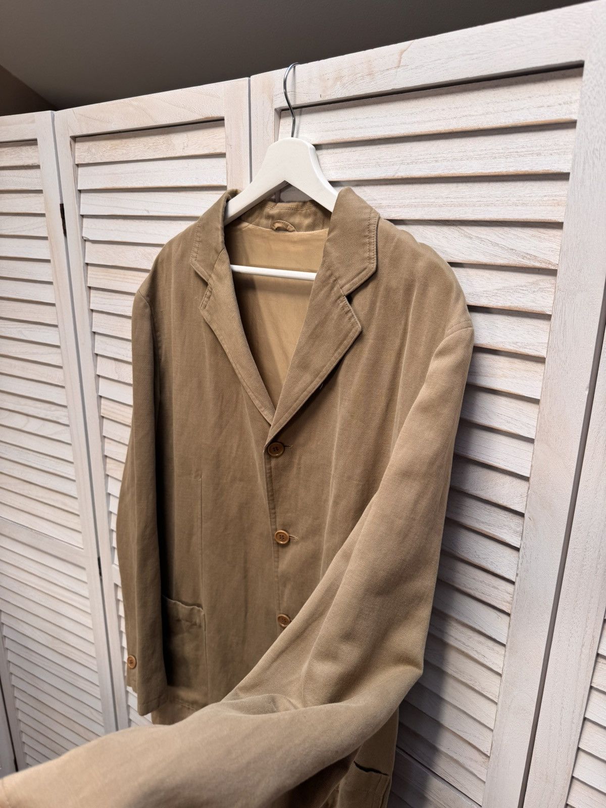 Vintage Men’s Vintage Velvet Jacket Made In Italy 90s Size US L / EU 52-54 / 3 - 6 Thumbnail