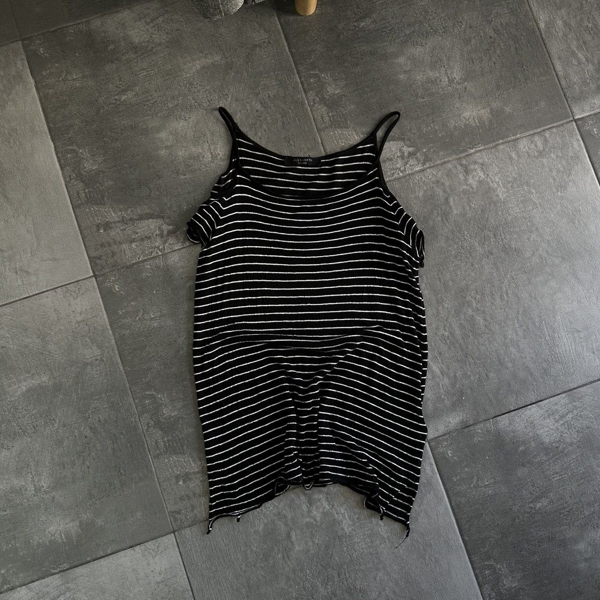 Allsaints × Vintage Vintage Allsaints Tank Top Sleeveless Luxury Y2K 00s USA Size M / US 6-8 / IT 42-44 - 1 Thumbnail