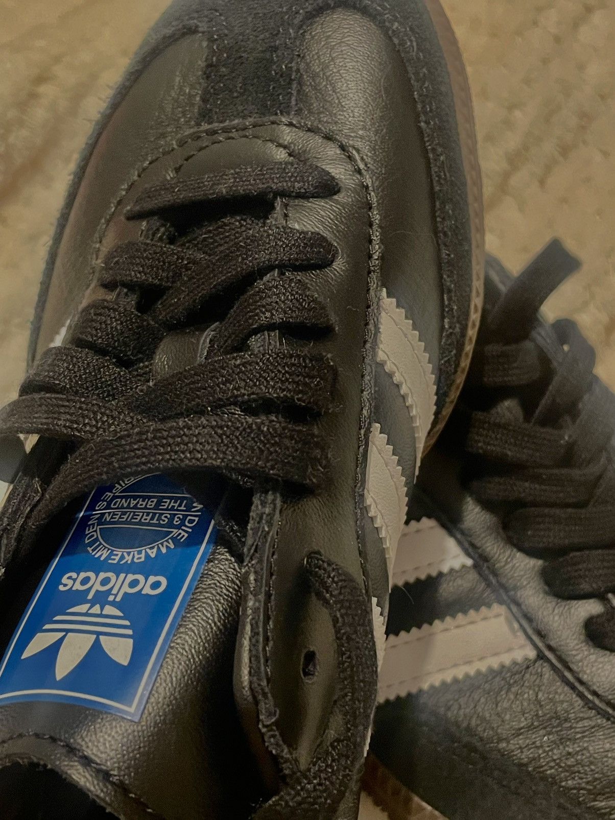 Adidas Adidas samba original black Size US 5.5 / EU 38 - 1 Thumbnail