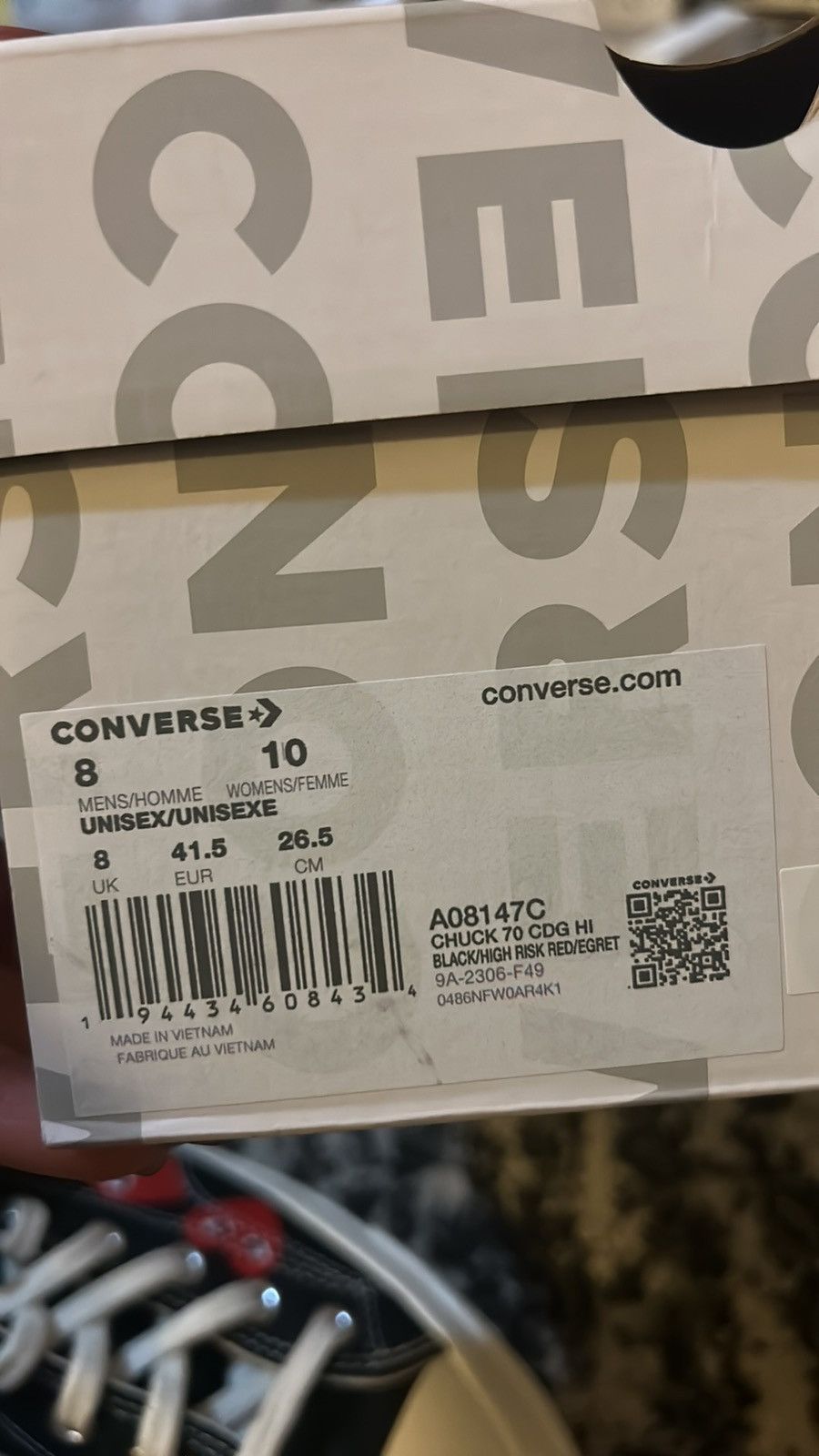 Comme des Garcons PLAY COMME des GARÇONS PLAY Converse Chuck 70 Heart Sneakers Size US 10 / IT 40 - 4 Thumbnail