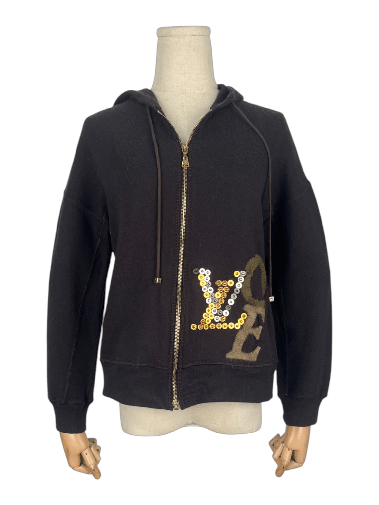 Louis Vuitton Louis Vuitton Brown Cashmere Hoodie Size S / US 4 / IT 40 - 1 Thumbnail