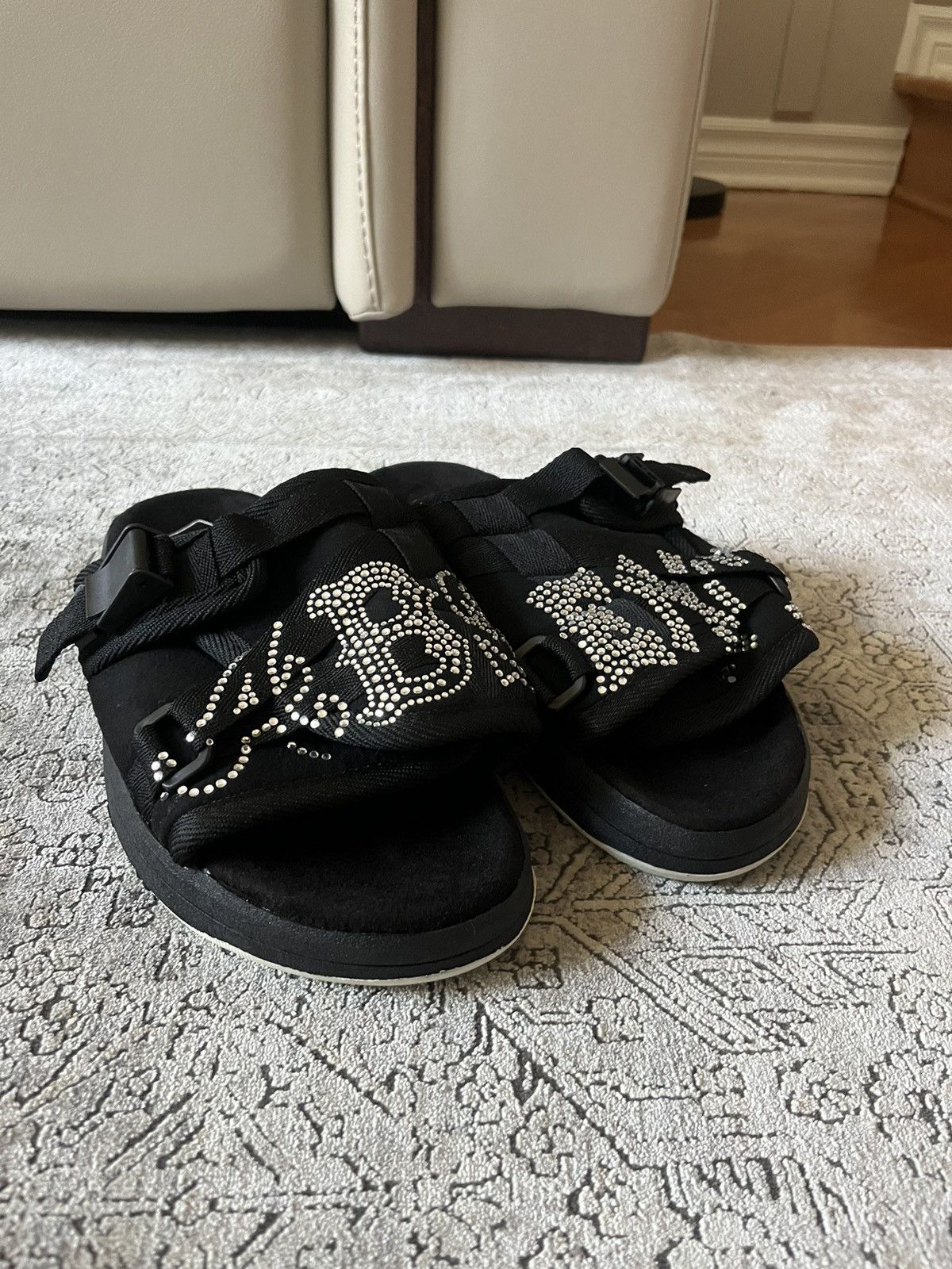 Absent Absent Rhinestone Christo Sandals Size US 7.5 / EU 40-41 - 5 Thumbnail