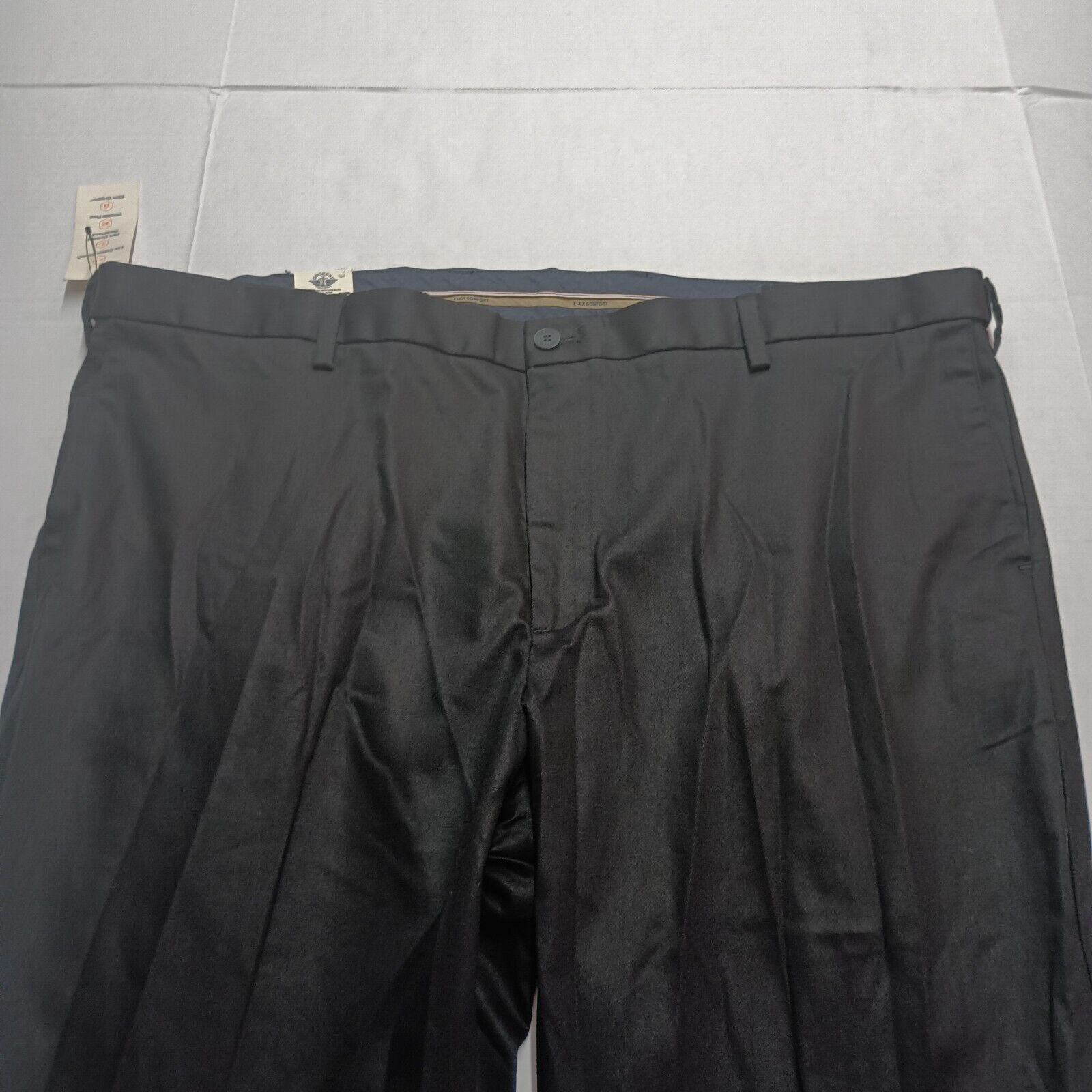 Dockers Dockers Signature Khakis Men's 48x29 Black Straight Classic Size US 44 / EU 60 - 4 Thumbnail
