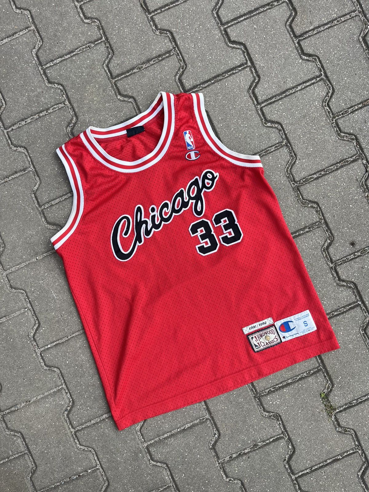 Champion × NBA × Vintage Jersey champion vintage Pippen 33 1991/1992 rare Size US S / EU 44-46 / 1 - 1 Thumbnail