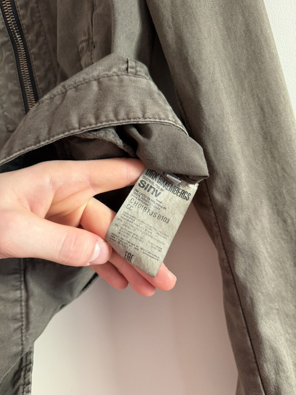 Dirk Bikkembergs Dirk Bikkembergs Archive Zip Jacket / Cropped Utility Style Size US M / EU 48-50 / 2 - 7 Thumbnail