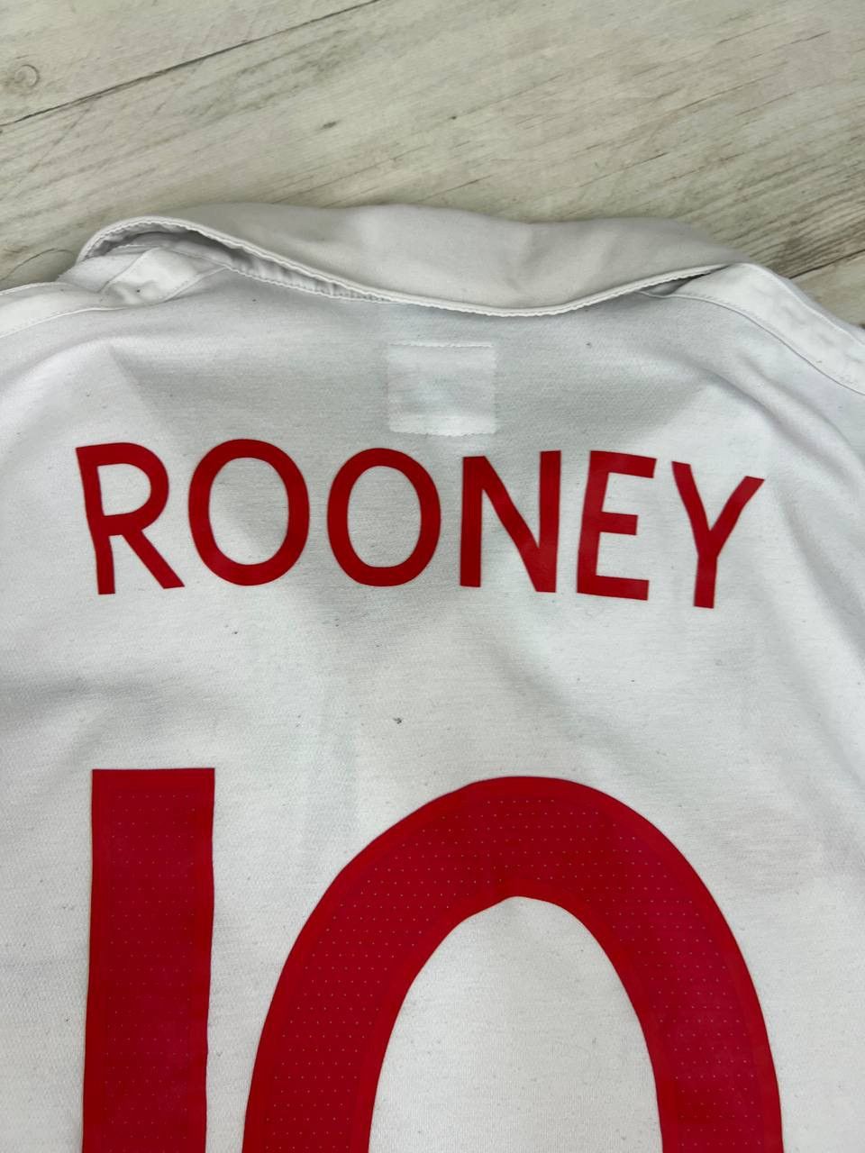 Umbro Vintage Umbro England 2009 2010 Rooney #10 Home Shirt Jersey Size US XL / EU 56 / 4 - 14 Thumbnail