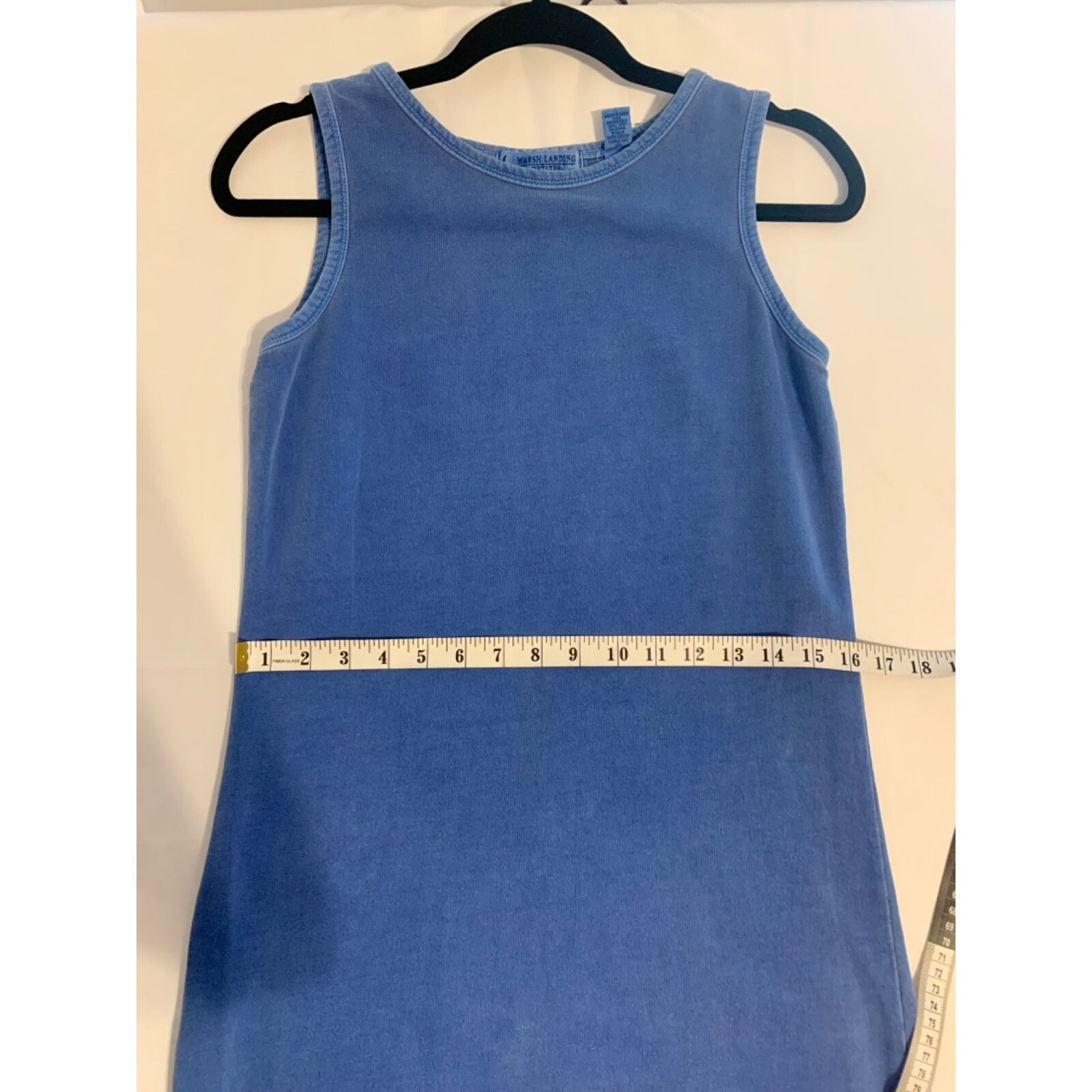 Other Vtg 90s Dusty Blue Marsh Landing Maxi Body Con Tshirt Dress Size S / US 4 / IT 40 - 21 Thumbnail