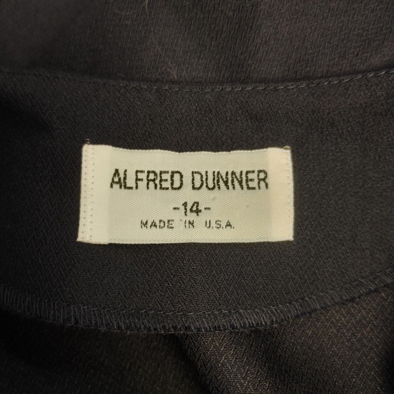 Other Alfred Dunner Women 14 Dark Navy One-Piece Jacket/Undershirt Size XL / US 12-14 / IT 48-50 - 4 Thumbnail