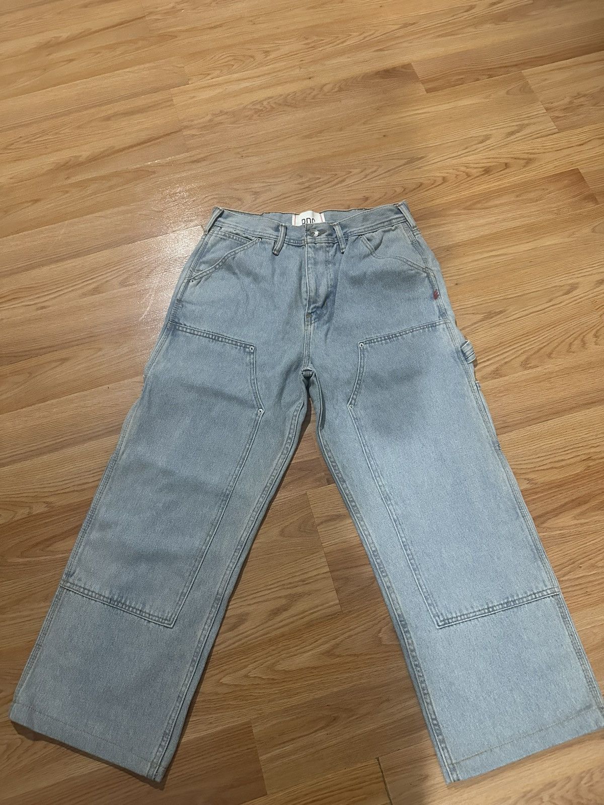 Bdg BDG Urban Outfitters Double Knee Carpenter Jeans Size US 32 / EU 48 - 1 Thumbnail