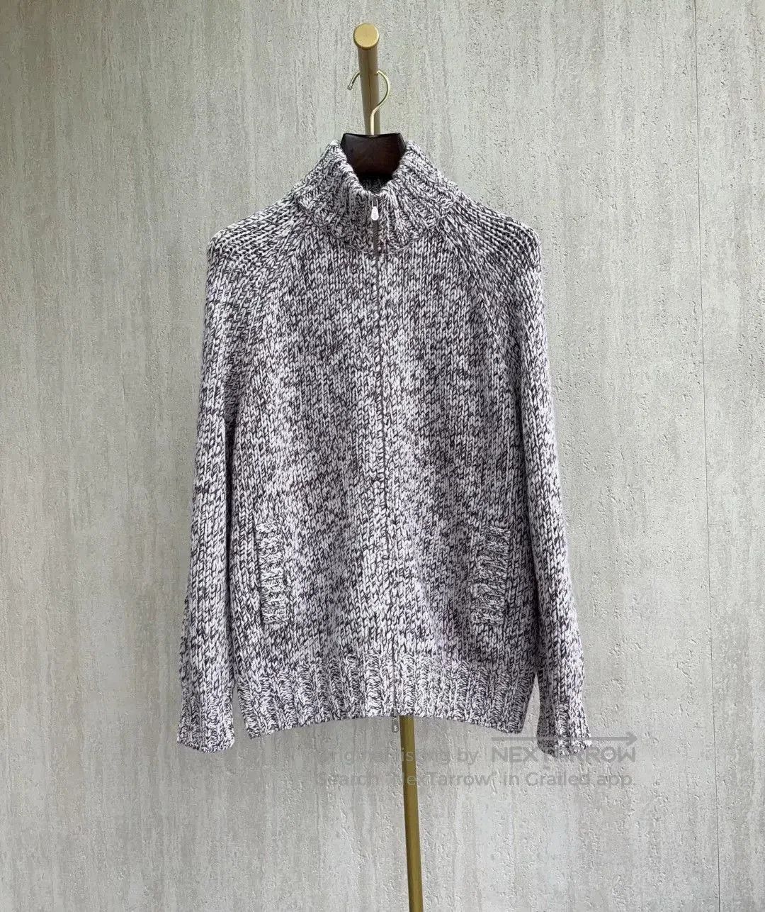 Brunello Cucinelli Brunello Cucinelli Knit Cardigan Zip Up. Size US M / EU 48-50 / 2 - 1 Thumbnail