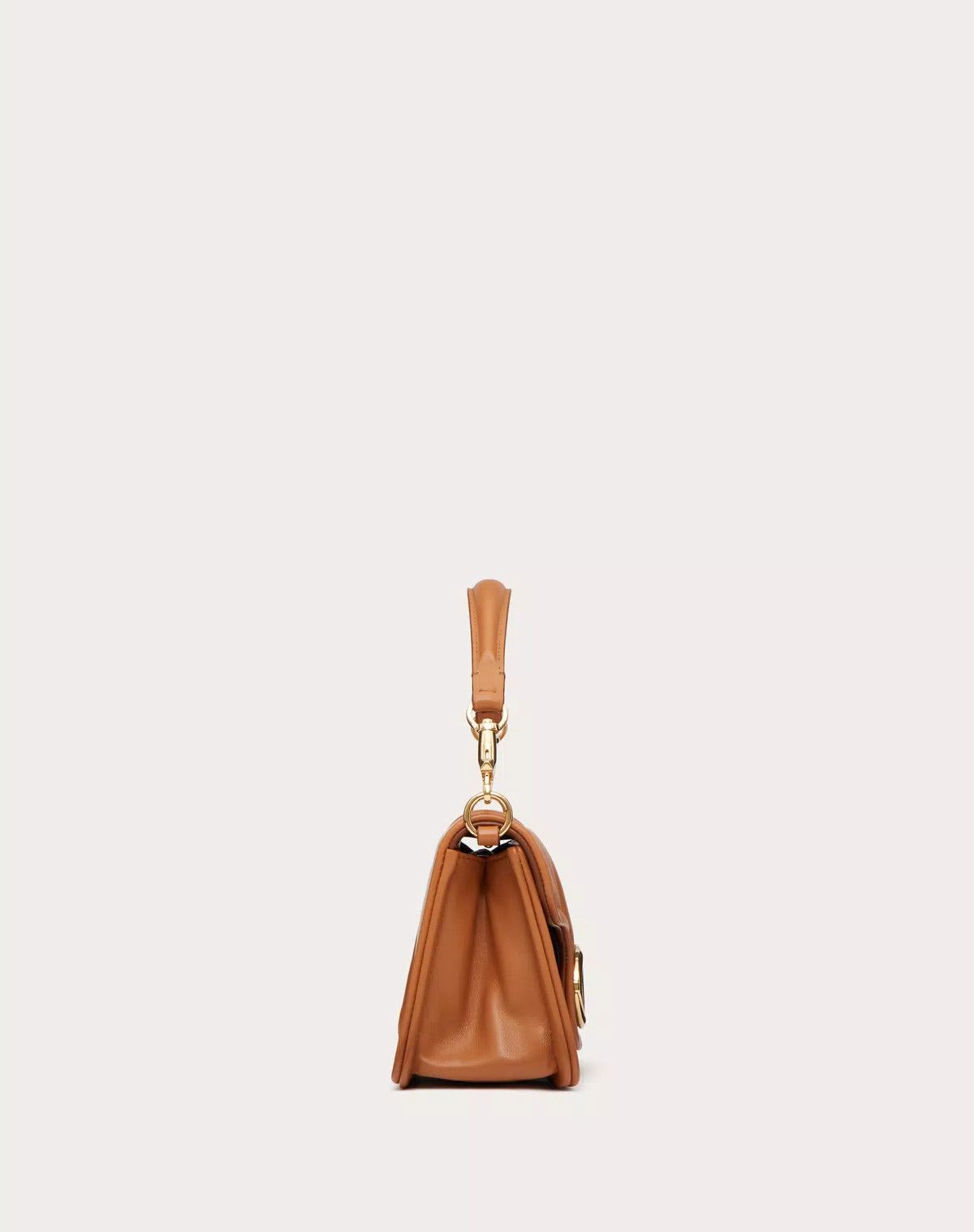 Valentino oc11z0725 Size:OS/Nappa Leather Shoulder Bag in Almond Beige Size ONE SIZE - 4 Thumbnail