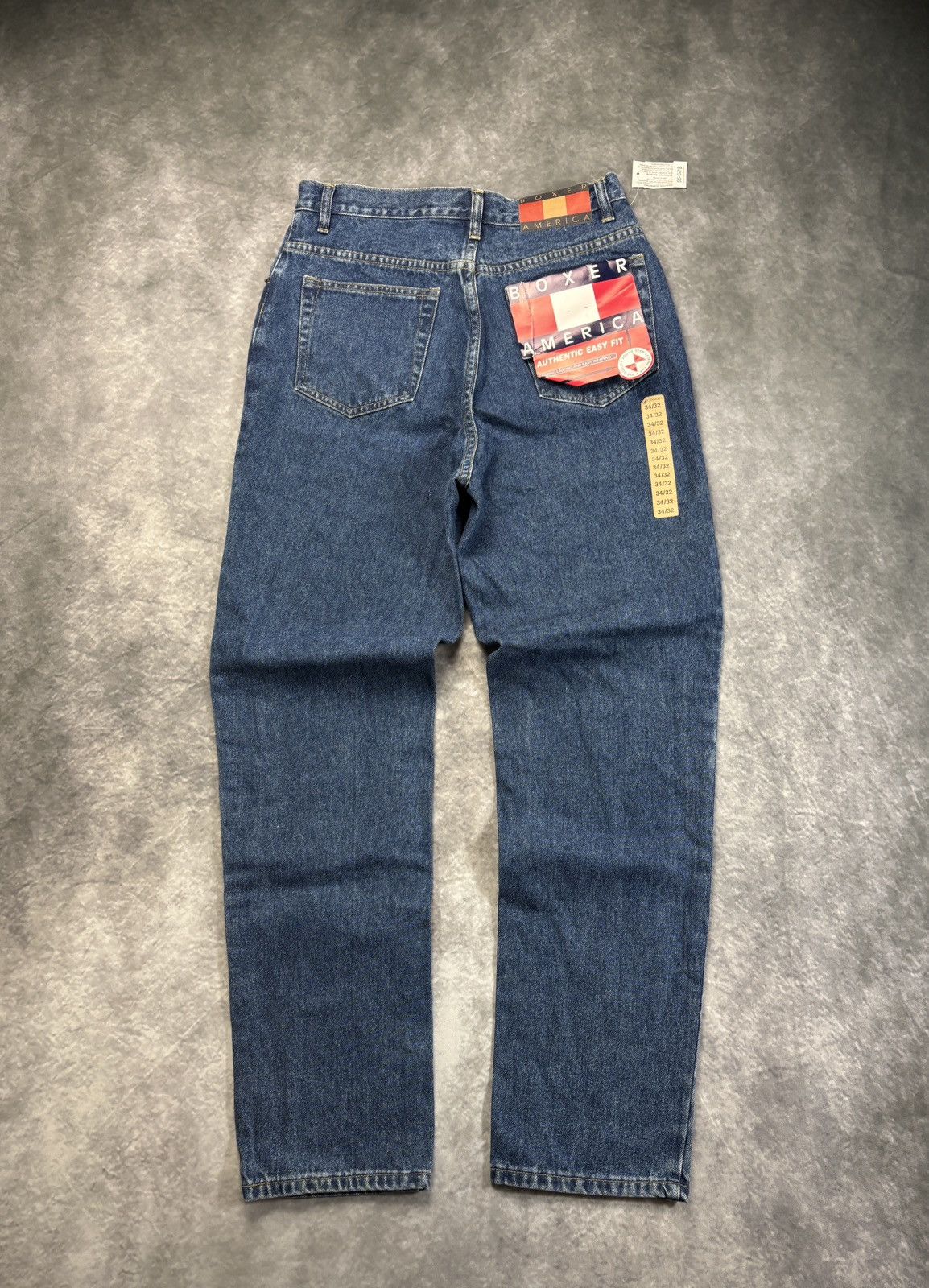Joe Boxer × Vintage NOS 1990s Denim Jeans 90s Vintage Boxer America Oldstock Size US 34 / EU 50 - 1 Thumbnail