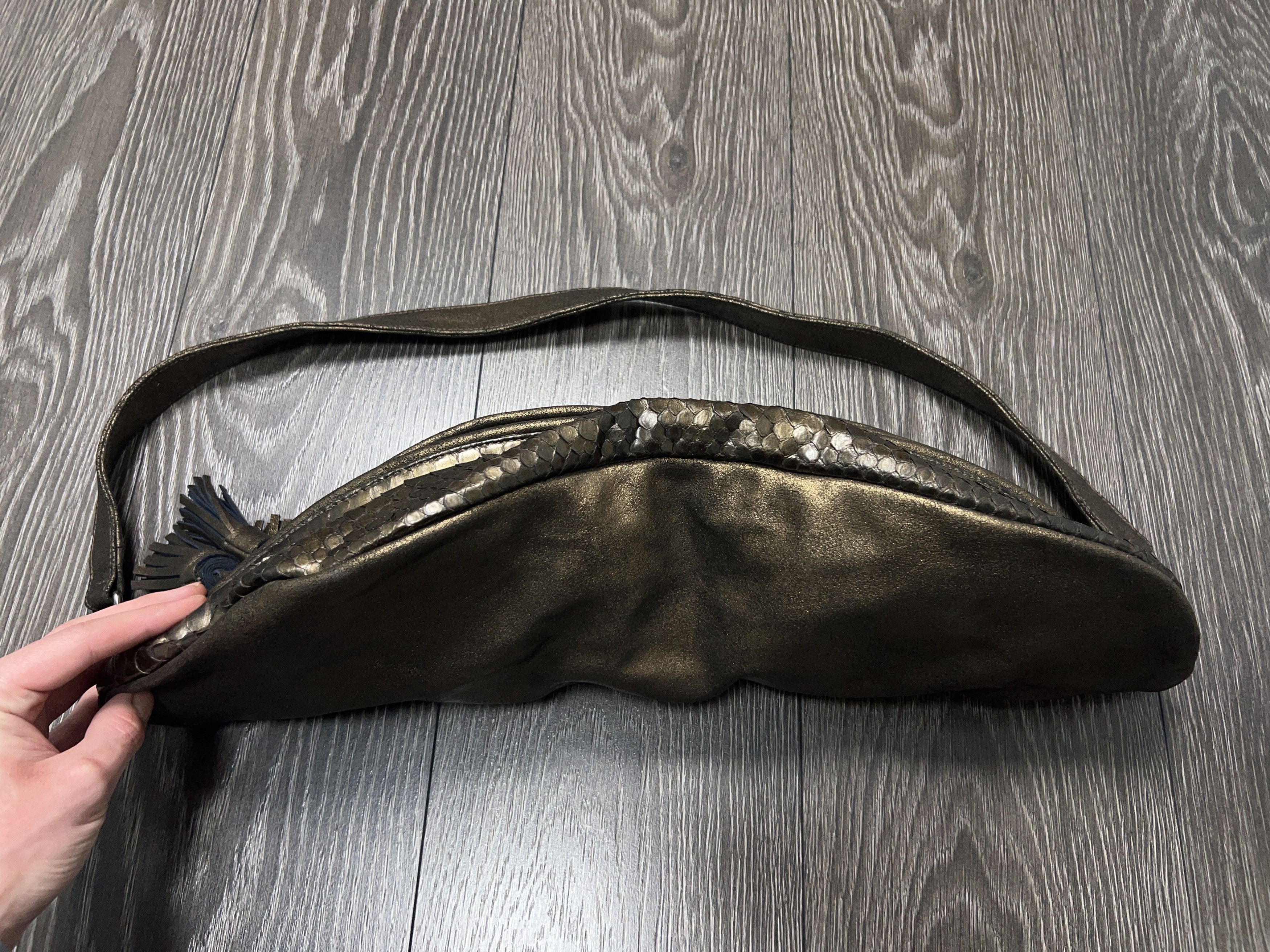 Leather Karma Koma Large Belt Bum Bag Fanny Pack Cow Handmade Size ONE SIZE - 8 Thumbnail