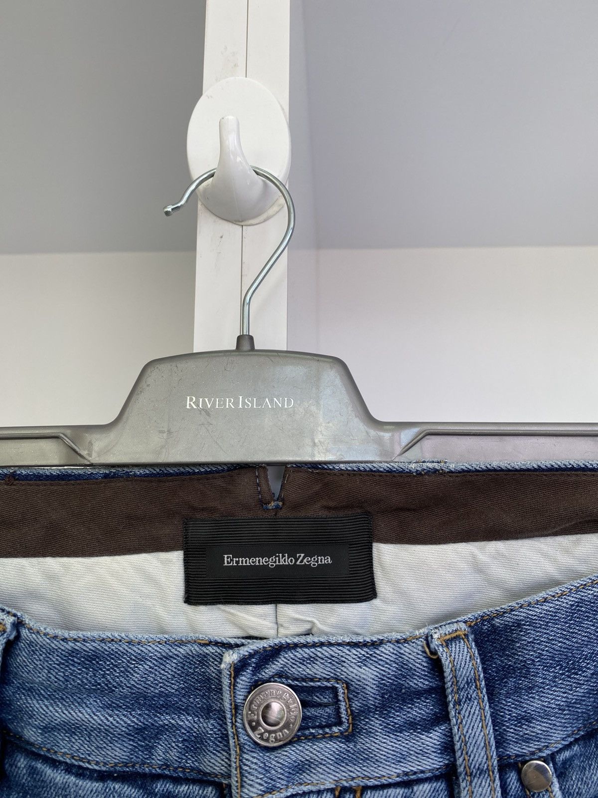 Ermenegildo Zegna Vintage Ermenegildo Zegna Denim Jeans Size US 33 - 7 Thumbnail