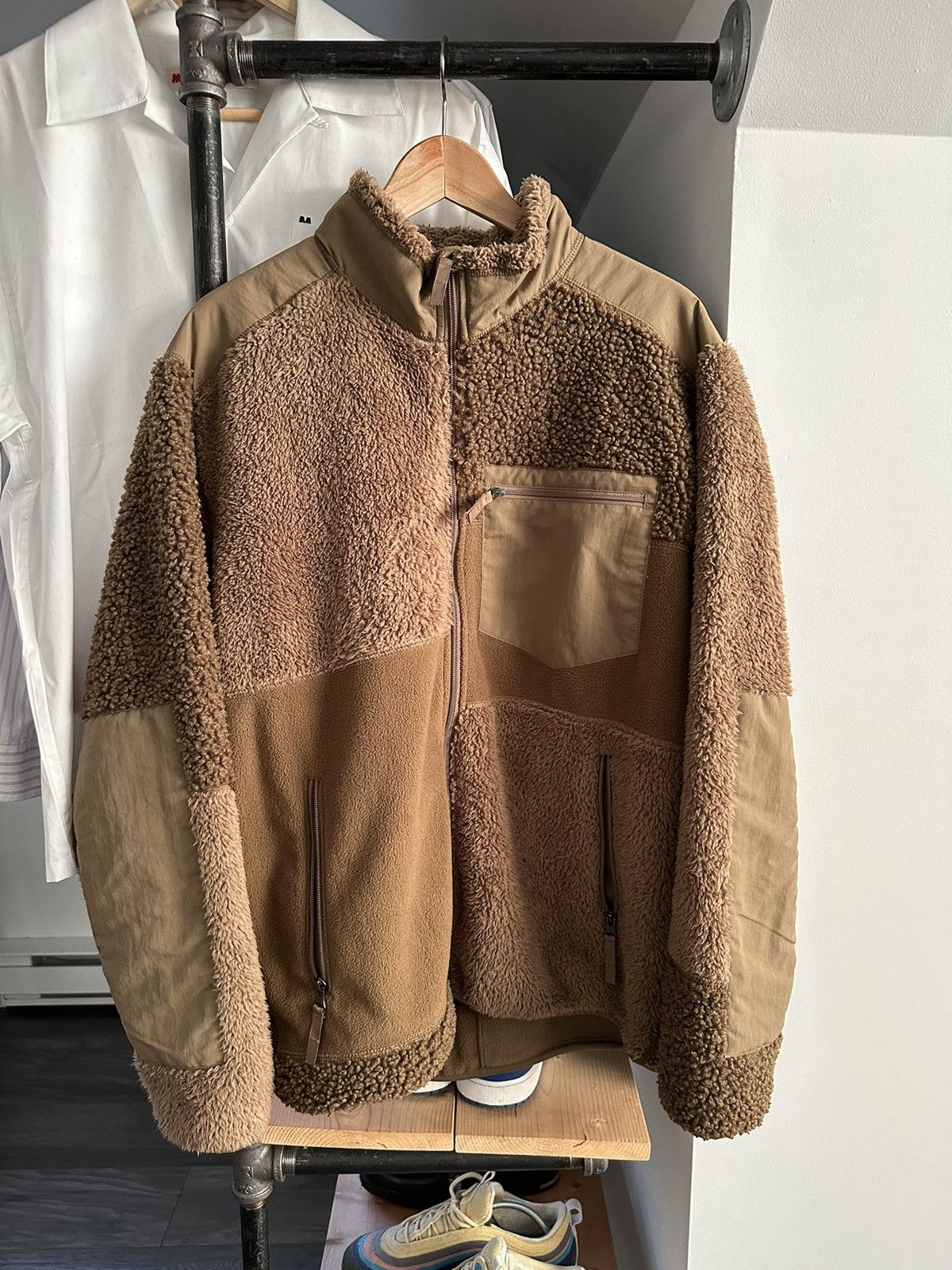 image of Engineered Garments Fleece in Brown, Men's (Size Medium)