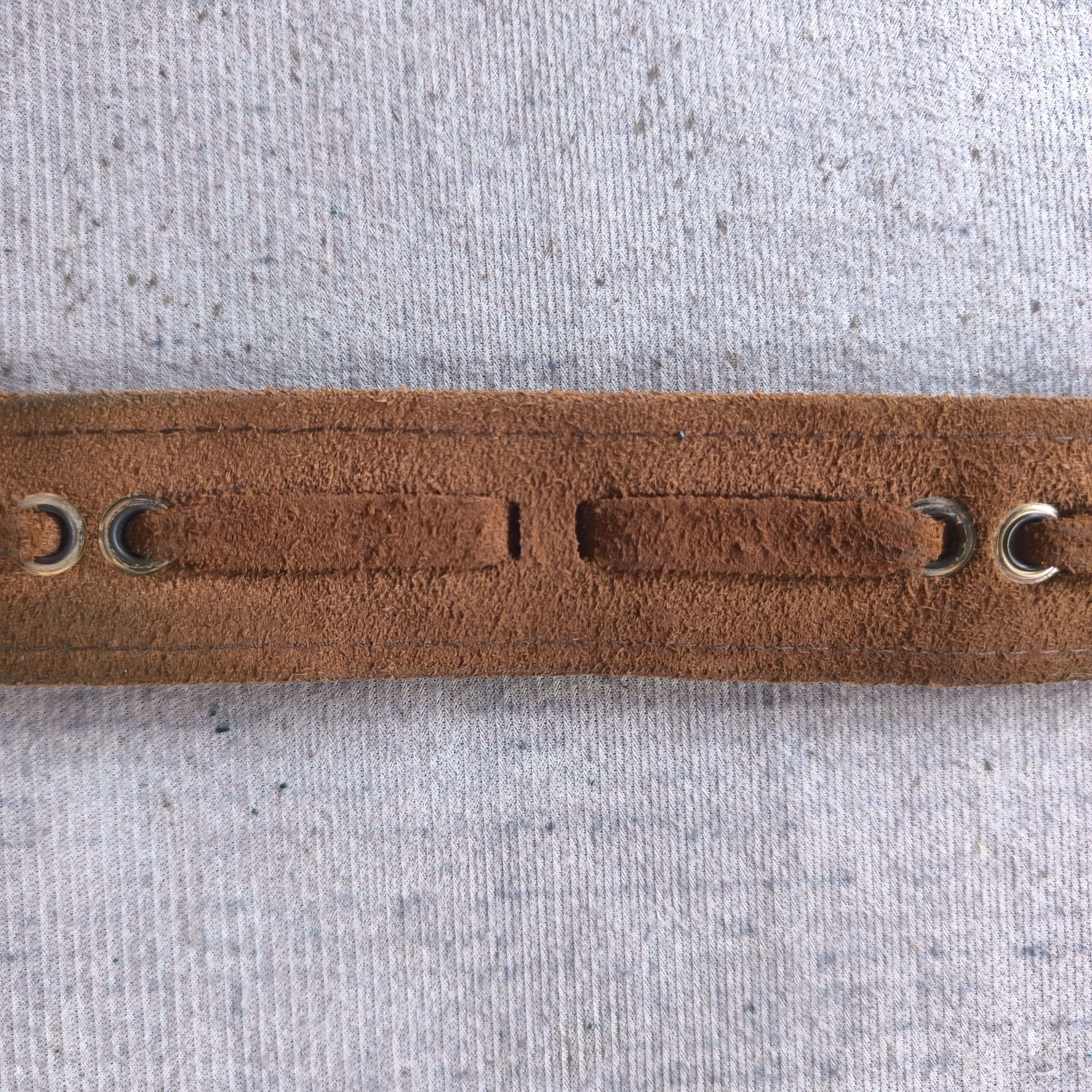 PPFM ❇️ Vintage lee jeans garrison cowboy style leather belt Size ONE SIZE - 8 Thumbnail