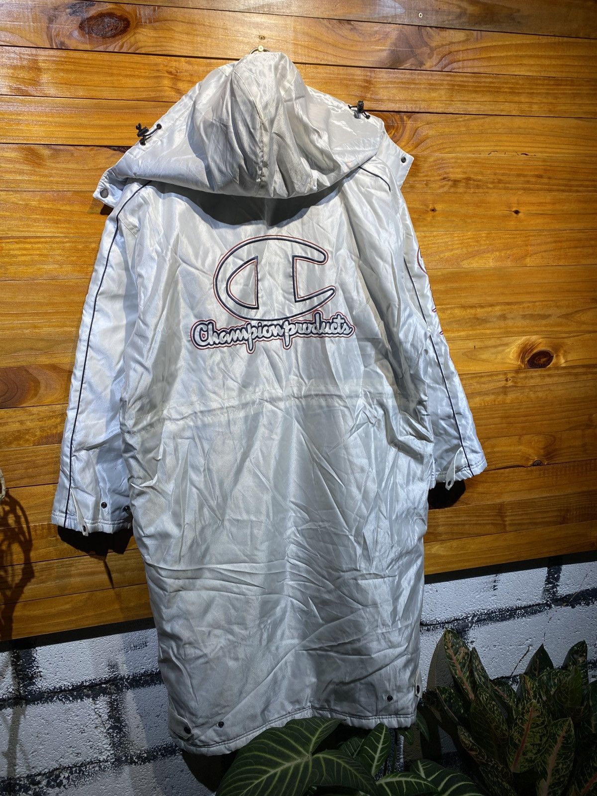 Champion Vintage Champion Products White Long Parka Jacket Sherpa Size US S / EU 44-46 / 1 - 12 Thumbnail