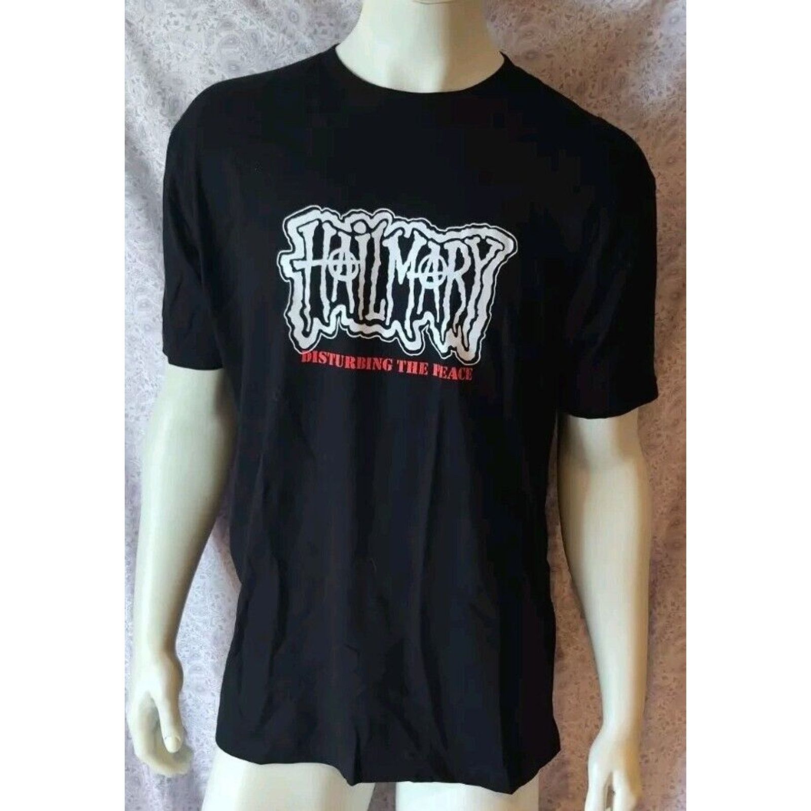 Next Level Rock and Roll Legends HAIL MARY Double Sided Graphic Tee XL Size US XL / EU 56 / 4 - 1 Thumbnail