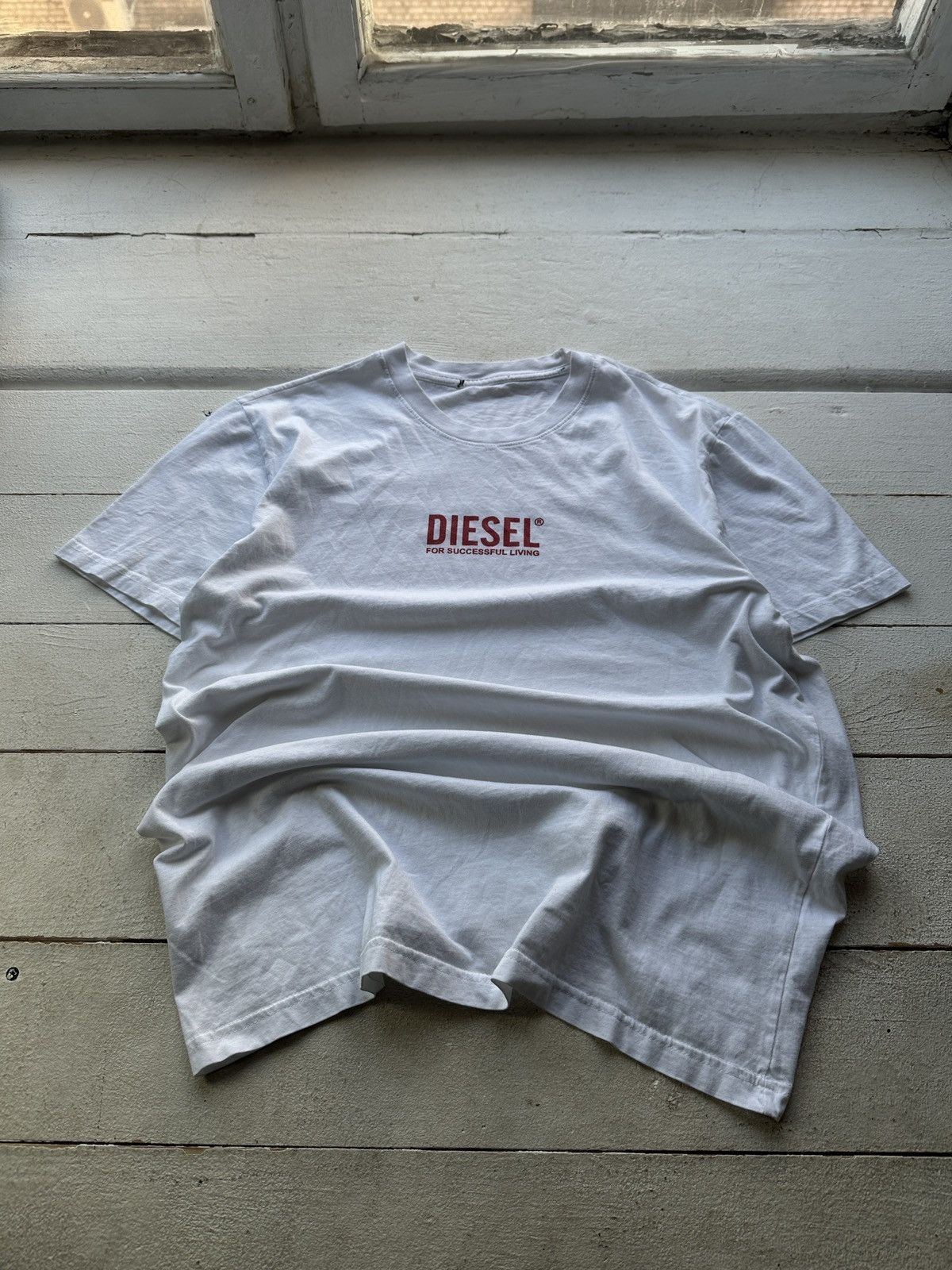 Diesel 🚨DIESEL AVANT GARDE ARCHIVE VINTAGE BIG LOGO T-SHIRT Y2K TEE Size US M / EU 48-50 / 2 - 1 Thumbnail