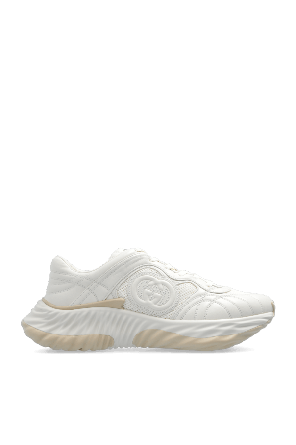 Gucci o1mt1gz0925 Men's Gucci Ripple Sneakers in Cream Size US 10.5 / EU 43-44 - 1 Thumbnail