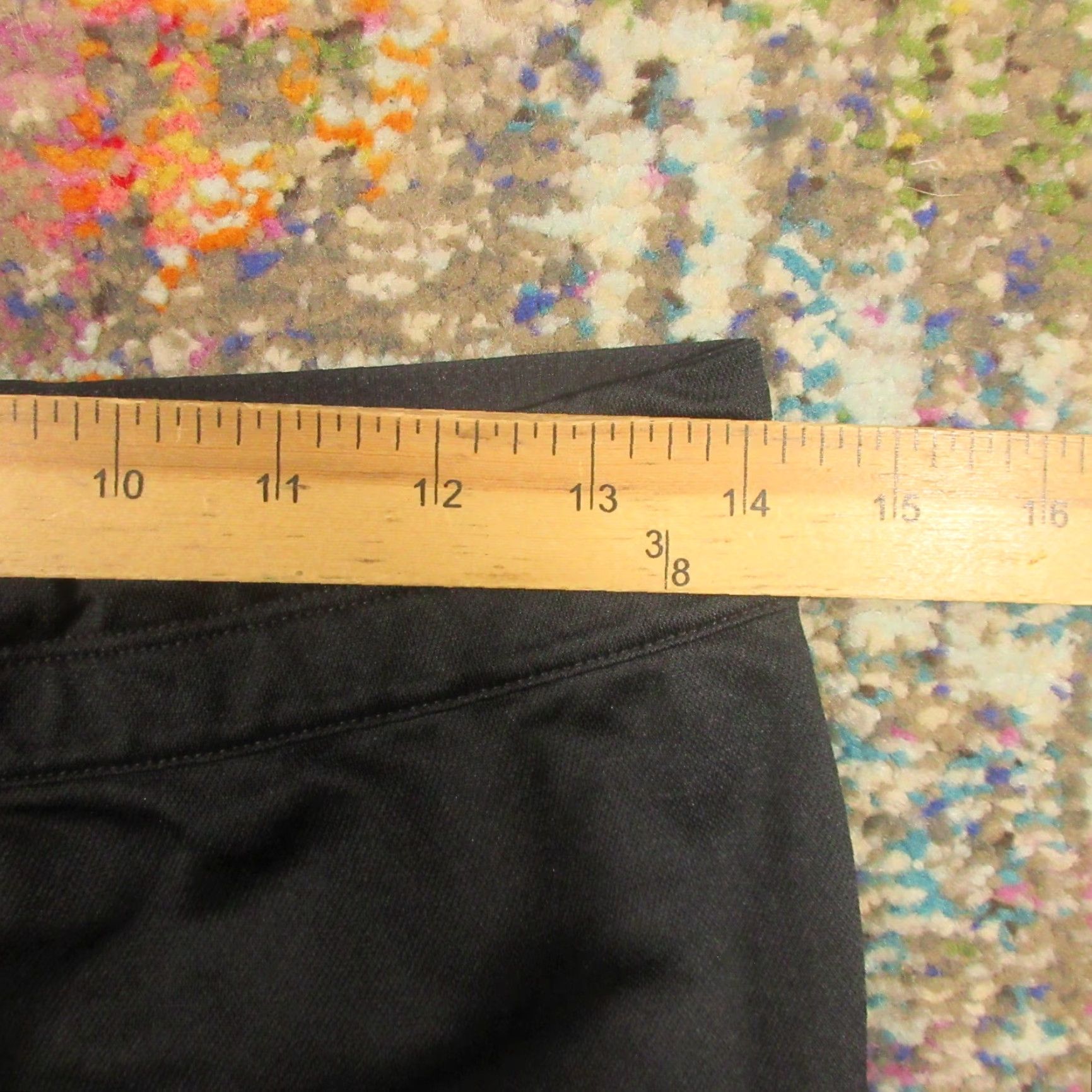 Nike VINTAGE Nike Running Shorts Womens Small Black Dri-FIT 3 Inch Inseam Workout Gym EUC Size 26" / US 2 / IT 38 - 4 Thumbnail