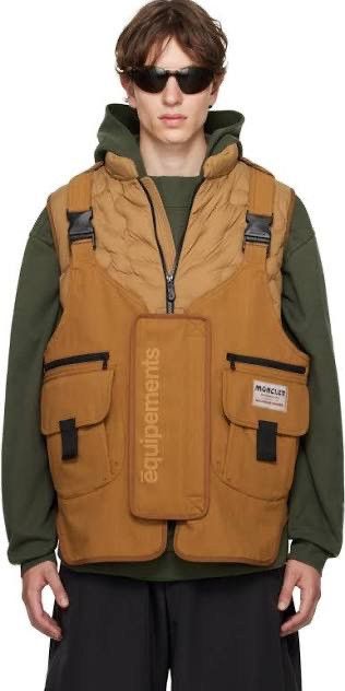 Moncler Genius × Salehe Bembury Moncler x Salehe Bembury Sierpinski Down Vest Size US XL / EU 56 / 4 - 1 Thumbnail