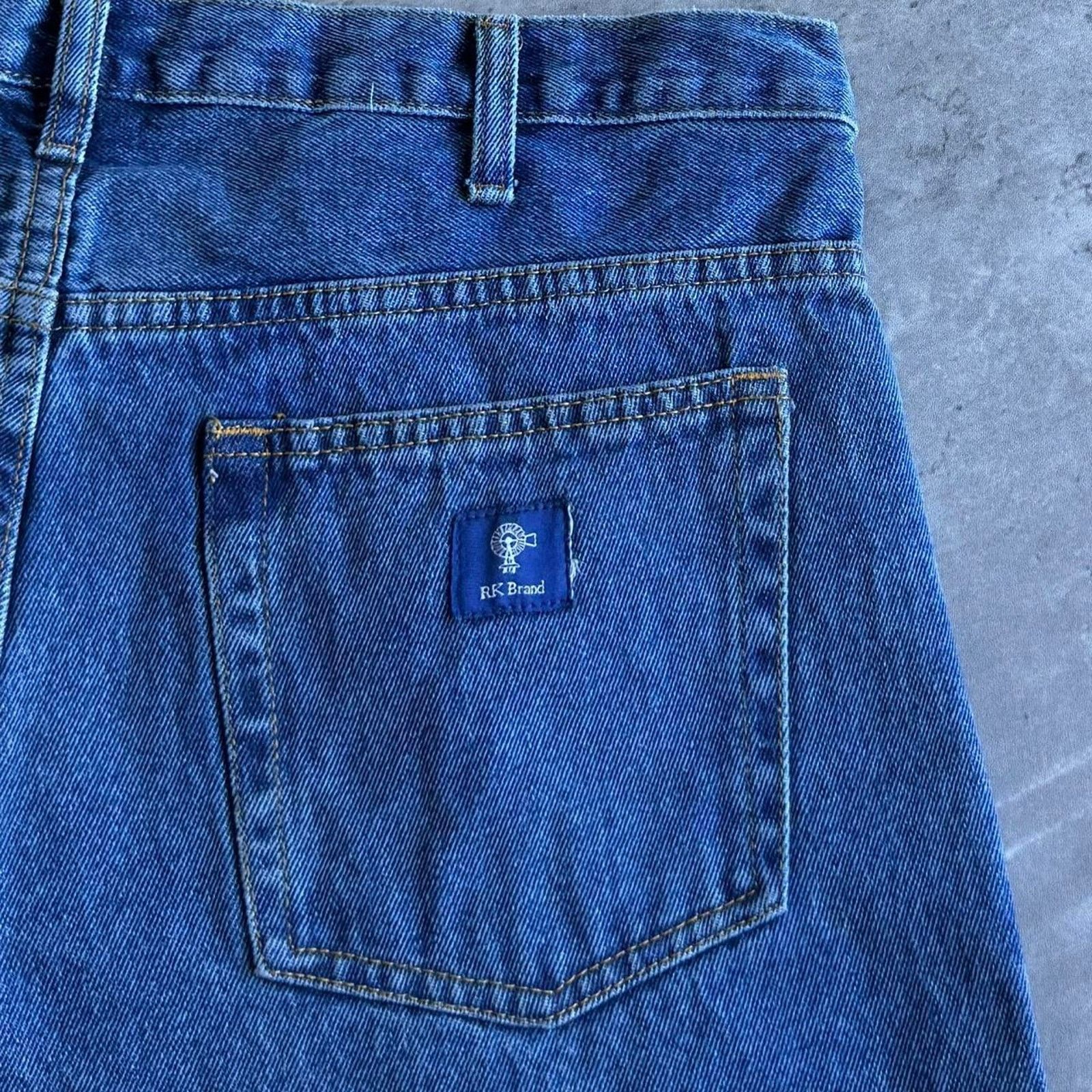 Carhartt × Vintage Vintage Y2K Carhartt Style Baggy Blue Carpenter Denim Jeans Size US 38 / EU 54 - 3 Thumbnail