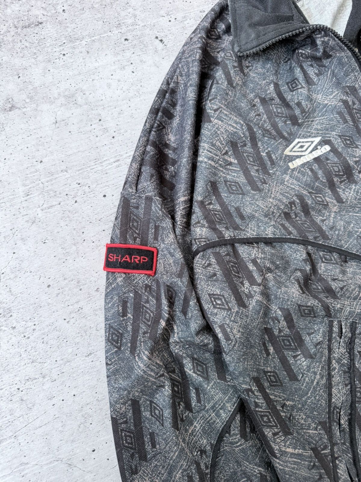 Umbro 🩸RARE🩸Umbro Manchester United Vintage 1992/1993 Sharp Jacket Size US L / EU 52-54 / 3 - 13 Thumbnail