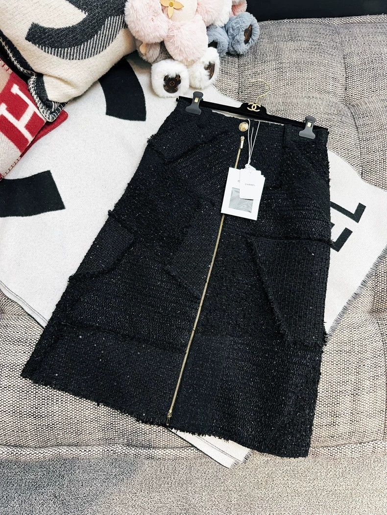 Chanel Chanel 20k Equestrian Tweed Skirt - dmc Size US 38 / EU 54 - 1 Thumbnail