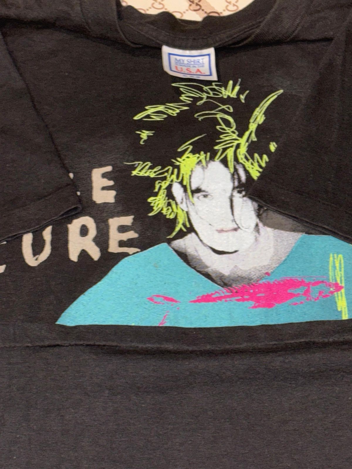 Band Tees 1986 The Cure Beach Party Tour Shirt Size US XL / EU 56 / 4 - 5 Thumbnail