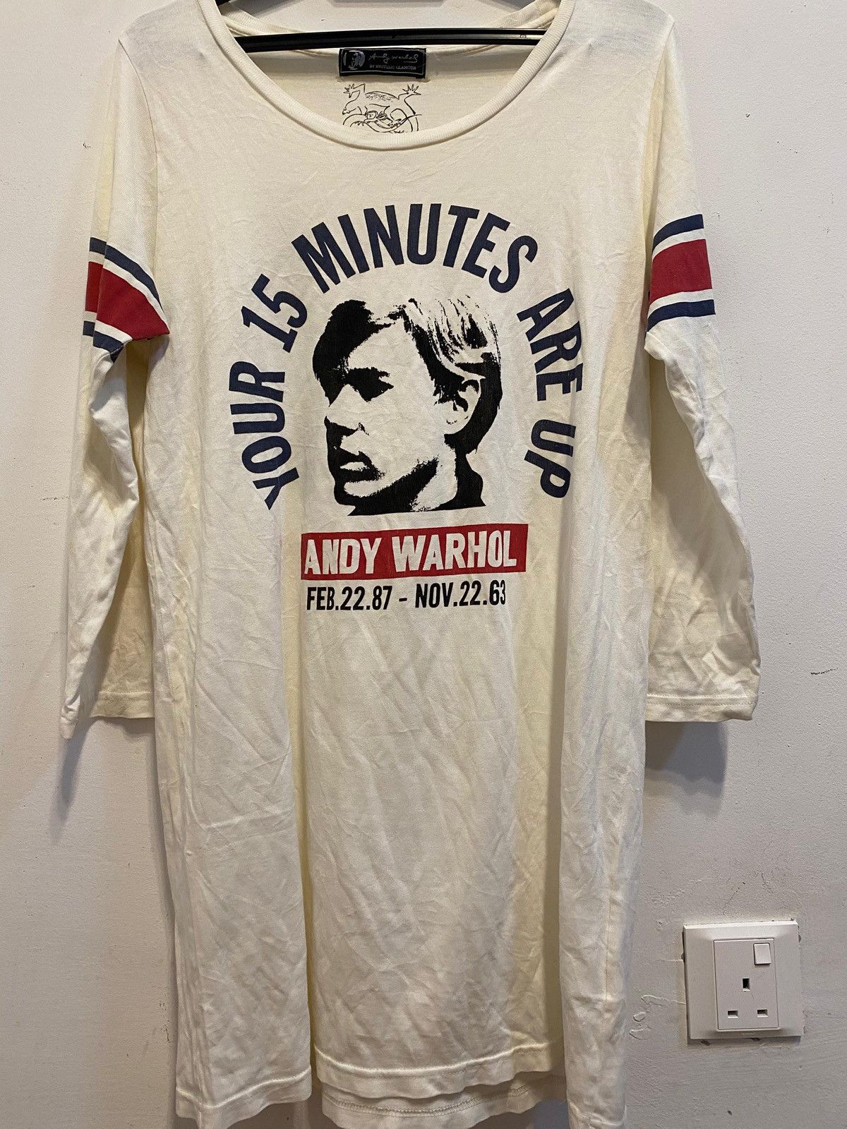 Andy Warhol × Hysteric Glamour Andy Warhol × Hysteric Glamour “Your 15 Minutes Are Up” Size M / US 6-8 / IT 42-44 - 1 Thumbnail