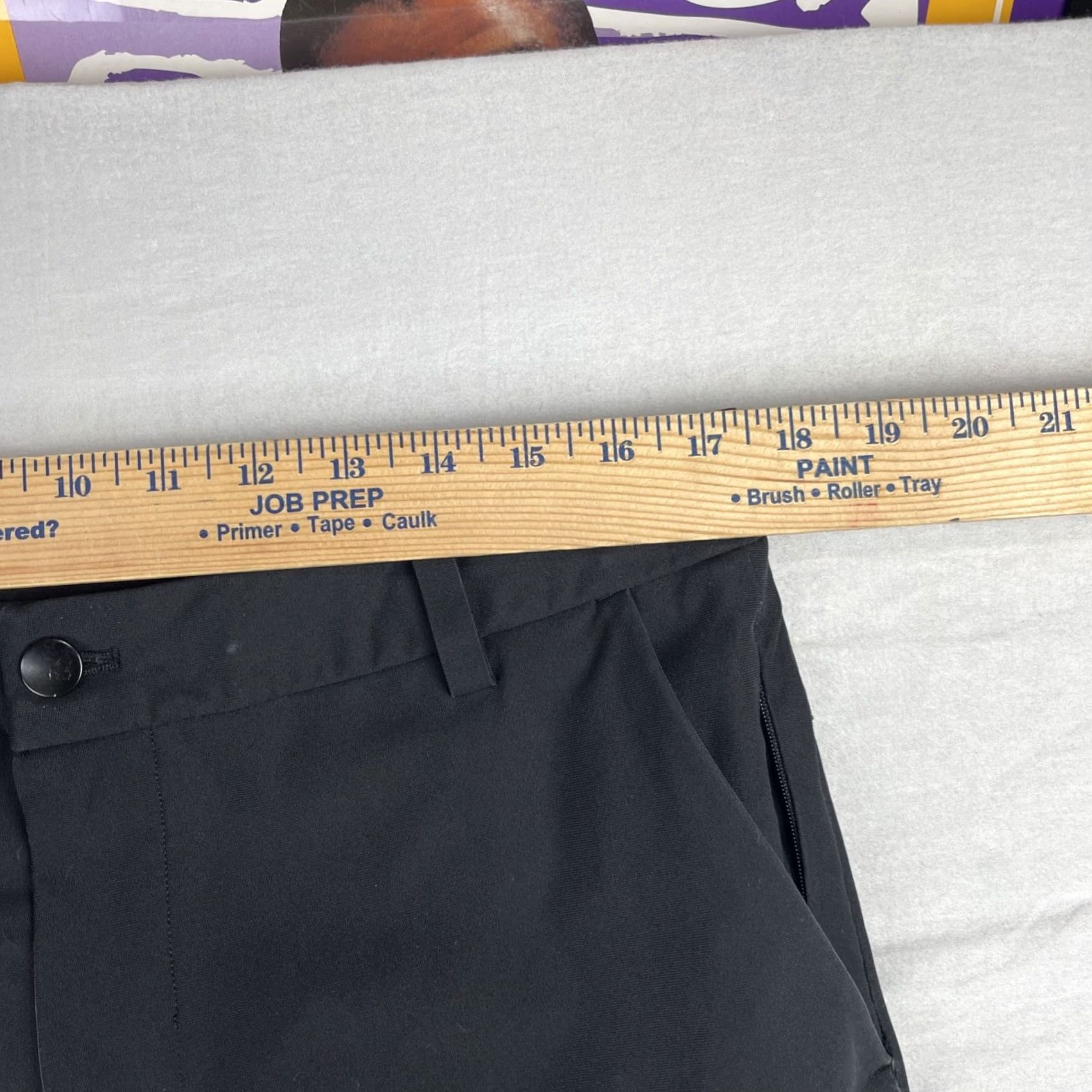 Lululemon Lululemon Pants Mens 34x33 Black Commission Relaxed Stretch Pockets LM5711S Size US 34 / EU 50 - 6 Thumbnail