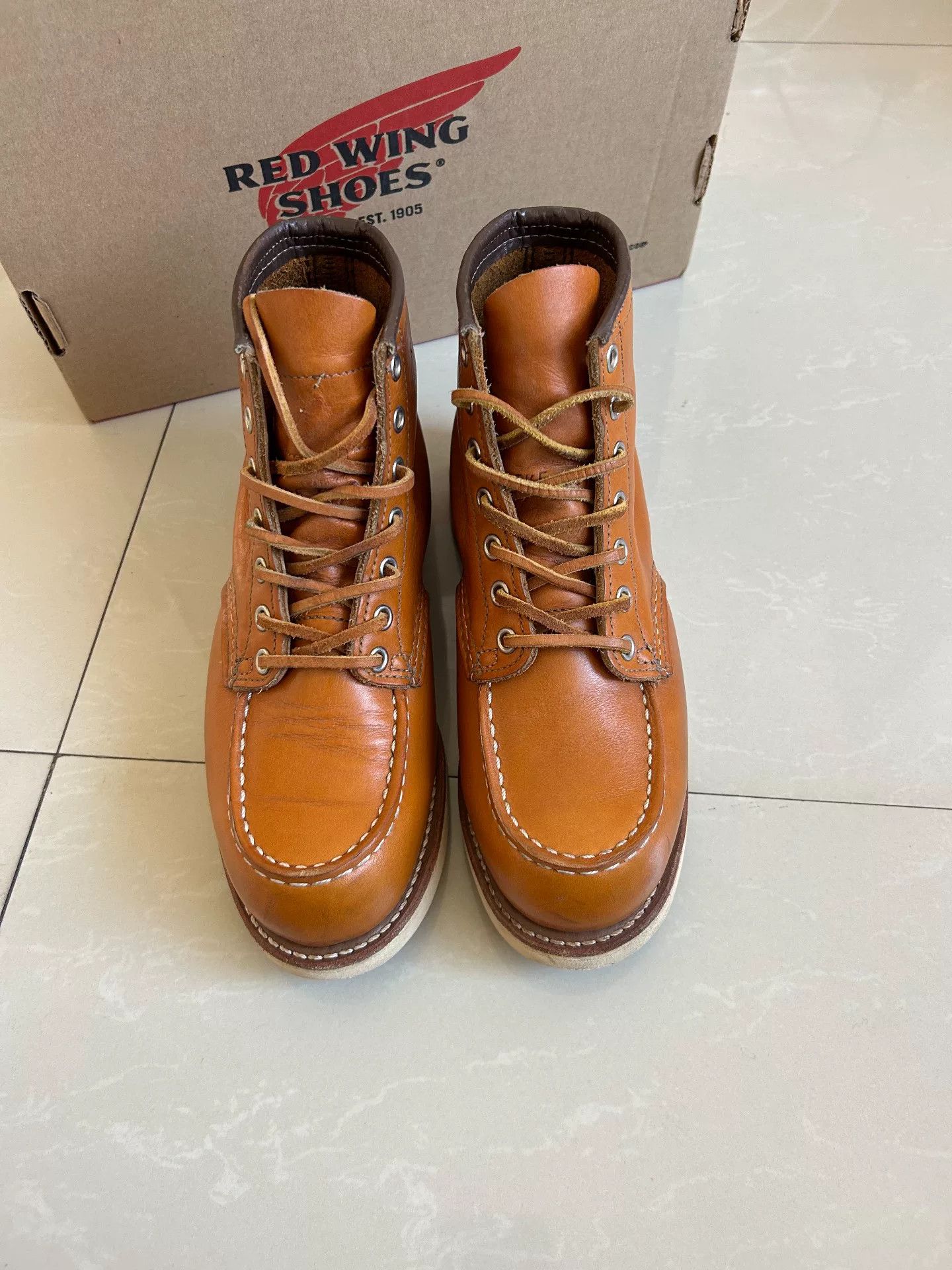 Red Wing red wing heritage 9875 copper rough and tough Size US 5.5 / EU 38 - 1 Thumbnail